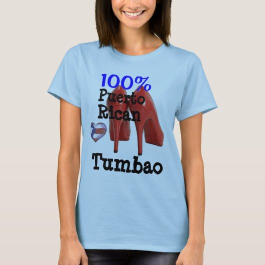 Puerto Rican Tumbao T-shirt (Voorkant)