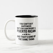 Puerto Rican Tweekleurige Koffiemok (Links)