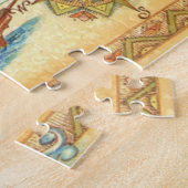 Puerto Rico 16x20 kaart puzzel (Zijkant)