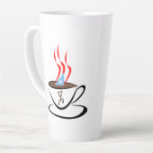 Puerto Rico Aroma Coffee Latte Mok (Linkerhoek)