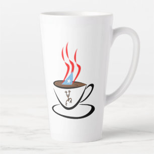 Puerto Rico Aroma Coffee Latte Mok