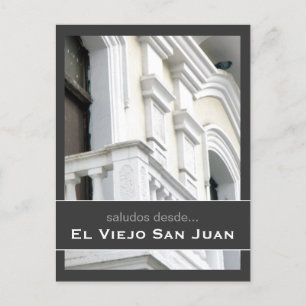 Puerto Rico Arquitectura Española Briefkaart