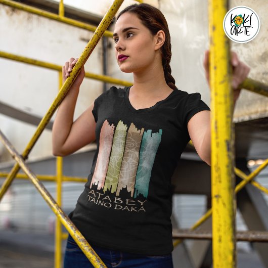 Puerto Rico Atabey Taino Mother Earth T-shirt