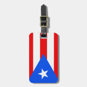 Puerto Rico Bagagelabel (Voorkant verticaal)
