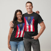 Puerto Rico Basketbal T-shirt (Unisex)