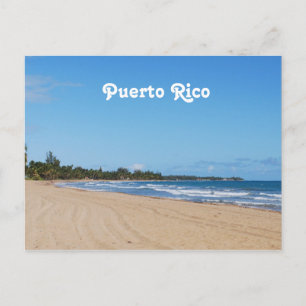 Puerto Rico Beach Briefkaart