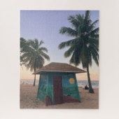 Puerto Rico Beach San Juan Island Sunset Foto Legpuzzel (Verticaal)