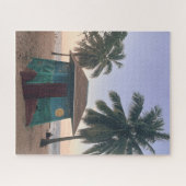 Puerto Rico Beach San Juan Island Sunset Foto Legpuzzel (Horizontaal)