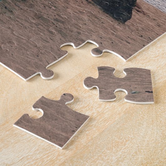 Puerto Rico Beach San Juan Island Sunset Foto Legpuzzel (Zijkant)