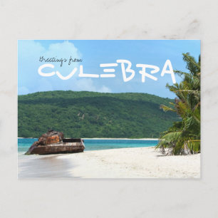 Puerto Rico Beach Tank Briefkaart