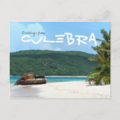 Puerto Rico Beach Tank Briefkaart (Voorkant)