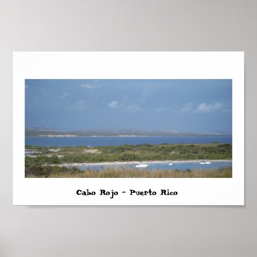 Puerto Rico Beaches Poster (Voorkant)