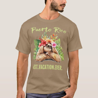Puerto Rico Best Vacation Ever Souvenir Gift T-shirt