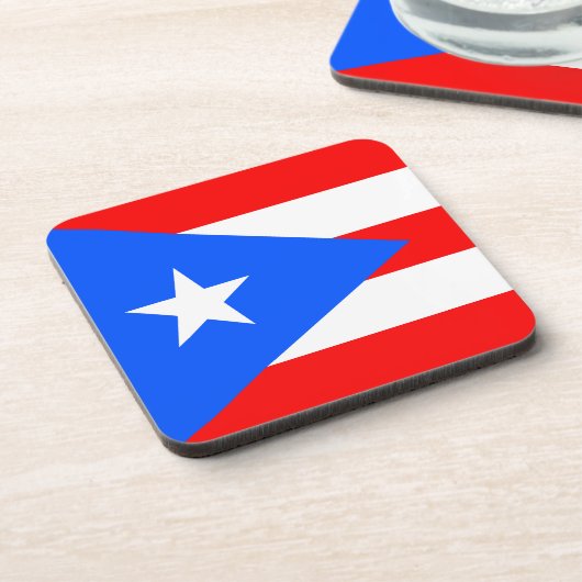 Puerto Rico Bier Onderzetter (Linkerzijde)