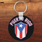 Puerto Rico Big and Bold Sleutelhanger (Voorkant)