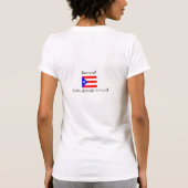 "puerto-rico-big-flag", lares, El GritoEl . T-shirt (Achterkant)