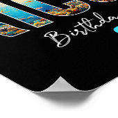 Puerto Rico Birthday Trip 2026 Vacation Party Crew Poster (Hoek)