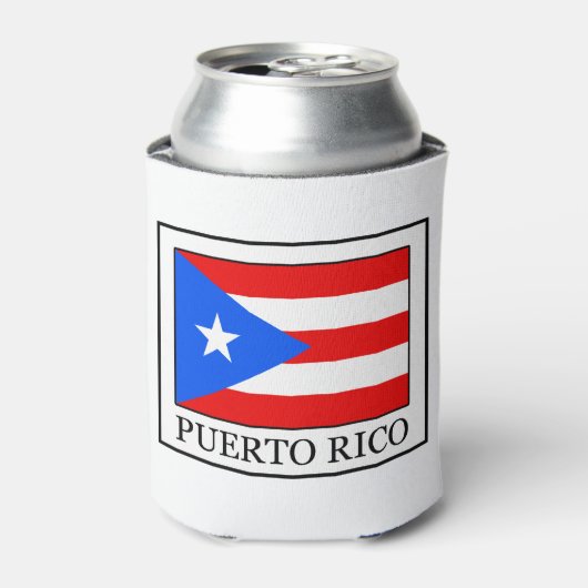 Puerto Rico Blikjeskoeler (Blikje Voorkant)