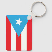 Puerto Rico BOHO Garita at Night Sleutelhanger (Achterkant)