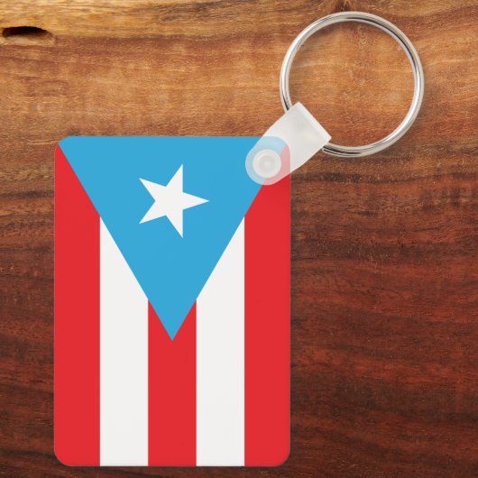 Puerto Rico BOHO Garita at Night Sleutelhanger (Achterkant)