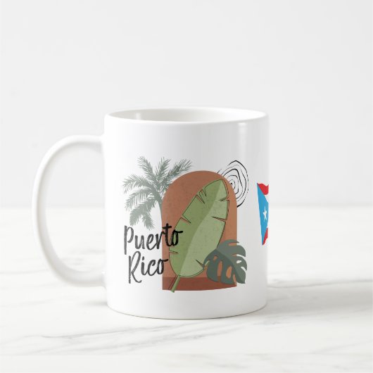 Puerto Rico BOHO Tropical Koffiemok (Links)