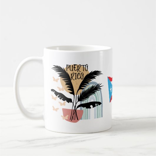 Puerto Rico BOHO Tropical Koffiemok (Links)