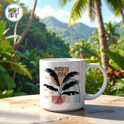 Puerto Rico BOHO Tropical Koffiemok