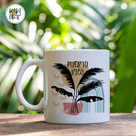 Puerto Rico BOHO Tropisch Koffiemok