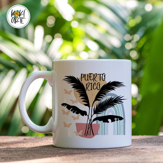 Puerto Rico BOHO Tropisch Koffiemok