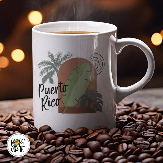 Puerto Rico BOHO Tropisch Koffiemok