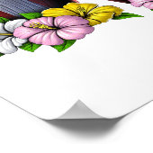 Puerto Rico Boricua Drums Poster (Hoek)