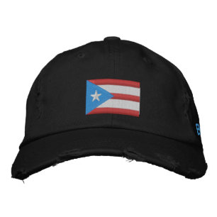 Puerto Rico Boricua Flag geborduurd Pet