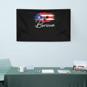 Puerto Rico Boricua Puerto Rican Flag Pride Spandoek (Beurs)