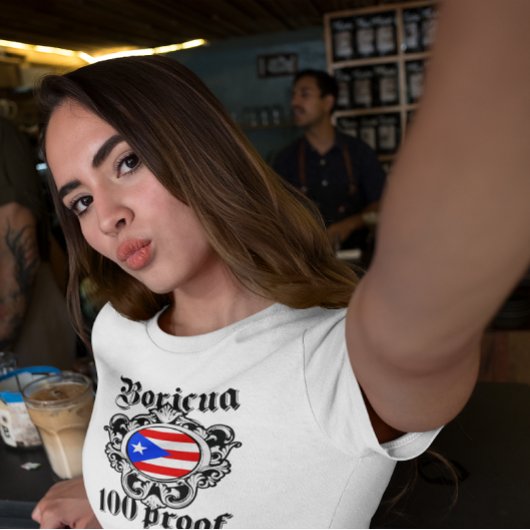 Puerto Rico Boricua Taino  Logo T-shirt