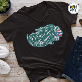 Puerto Rico Boriken Vintage T-shirt