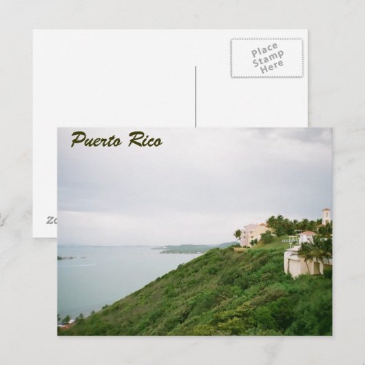 Puerto Rico Briefkaart (Voorkant / Achterkant)