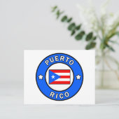 Puerto Rico Briefkaart (Staand voorkant)