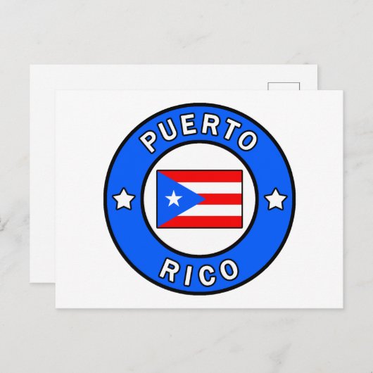 Puerto Rico Briefkaart (Voorkant / Achterkant)