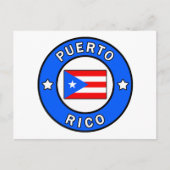 Puerto Rico Briefkaart (Voorkant)