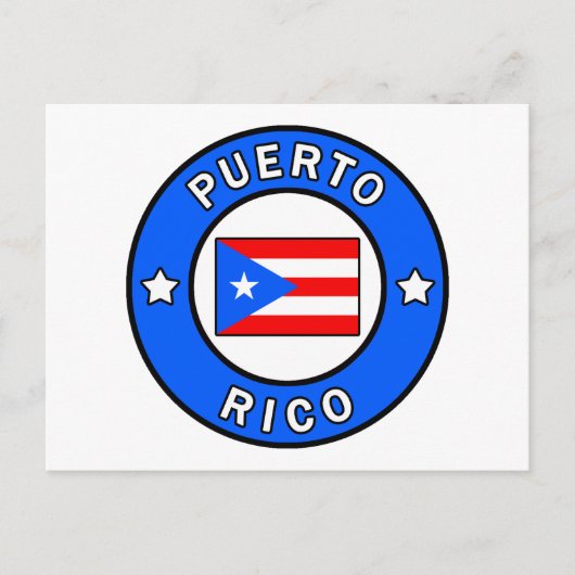 Puerto Rico Briefkaart (Voorkant)