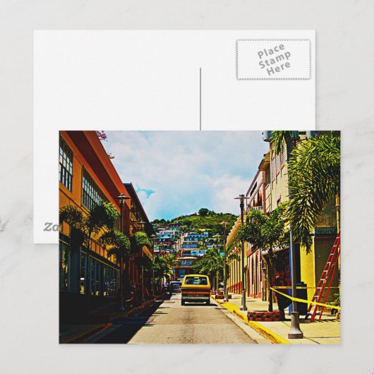 Puerto Rico Briefkaart (Voorkant / Achterkant)