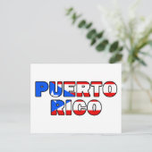 Puerto Rico Briefkaart (Staand voorkant)