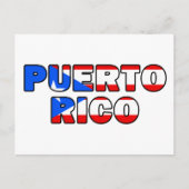 Puerto Rico Briefkaart (Voorkant)
