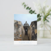 Puerto Rico Briefkaart (Staand voorkant)