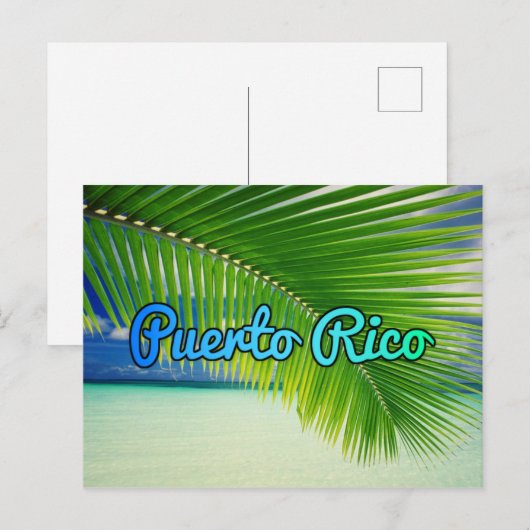 Puerto Rico Briefkaart (Voorkant / Achterkant)