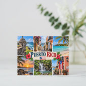 Puerto Rico Briefkaart (Staand voorkant)