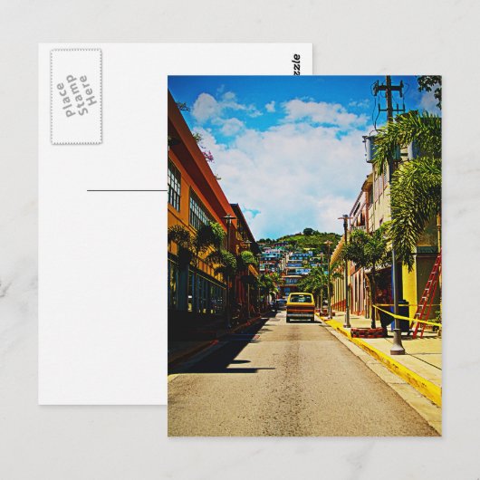 Puerto Rico Briefkaart (Voorkant / Achterkant)