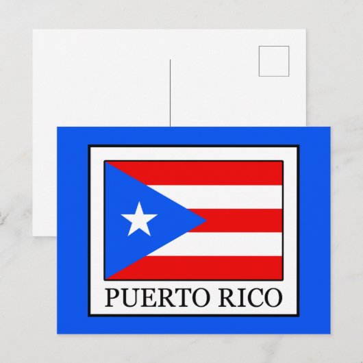 Puerto Rico Briefkaart (Voorkant / Achterkant)
