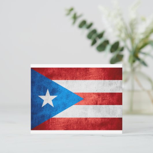 Puerto Rico Briefkaart (Staand voorkant)