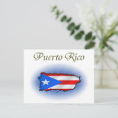 Puerto Rico Briefkaart (Staand voorkant)